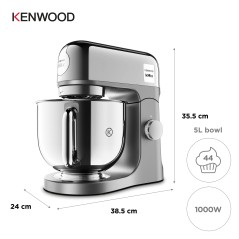 Kenwood kMix Special Edition Køkkenmaskine 5l 1000W Krom